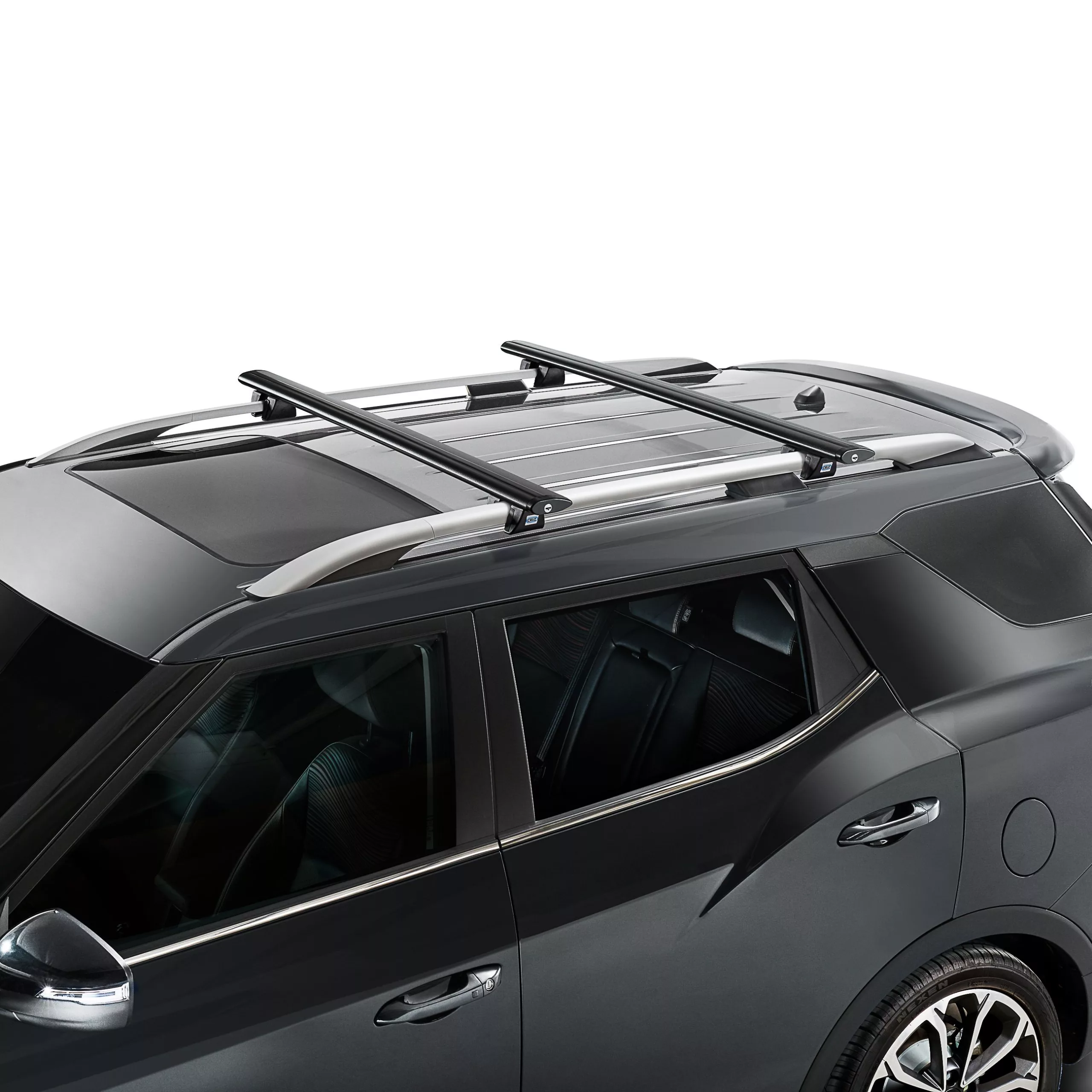 Barres de toit Aluminium Aérodynamique CRUZ : Renault CLIO 4